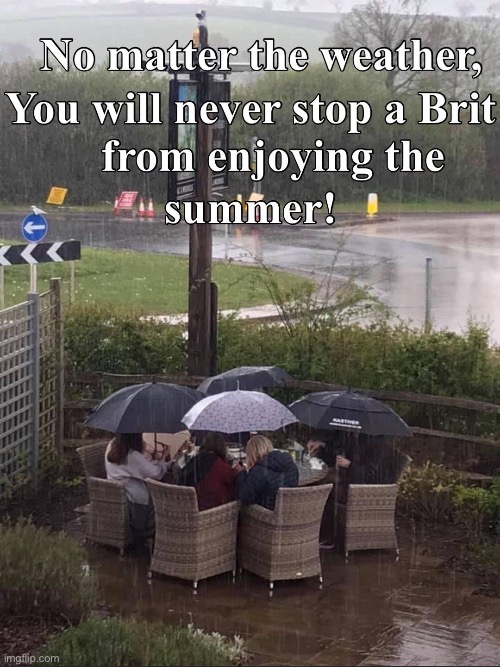 image tagged in summer,wholesome,wholesome content,memes,rain,funny | made w/ Imgflip meme maker