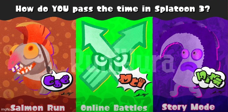 Streamfest #1 | image tagged in splatoon,splatfest,this tag and the last tag does not exist | made w/ Imgflip meme maker