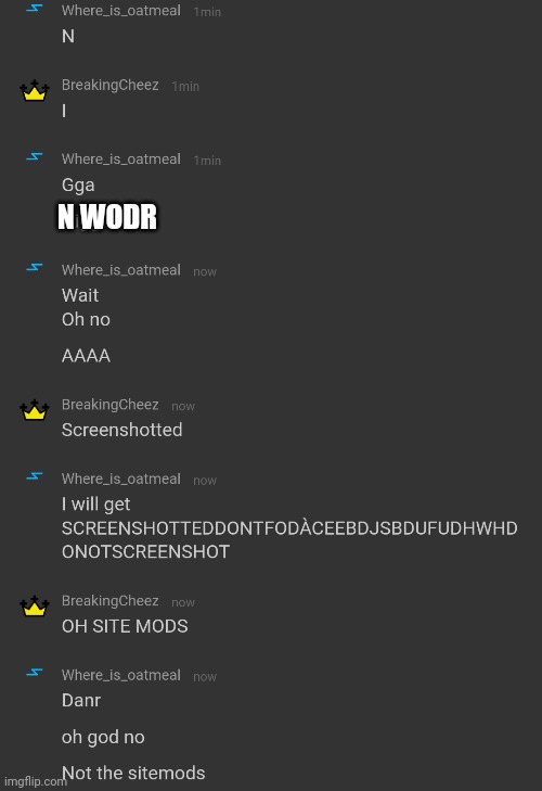 N WODR | made w/ Imgflip meme maker