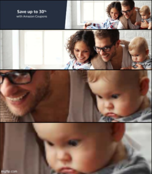Flabbergasted | image tagged in flabbergasted,baby,funny,amazon | made w/ Imgflip meme maker