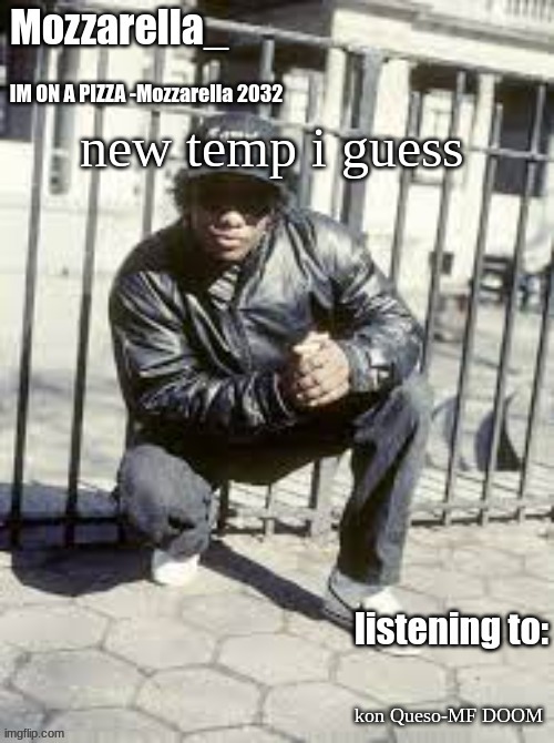 its optional | new temp i guess; kon Queso-MF DOOM | image tagged in eazy-e | made w/ Imgflip meme maker
