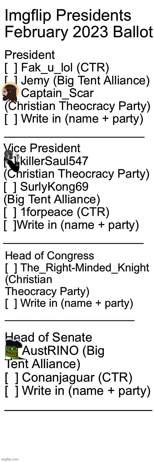 democracy and stuff | image tagged in rmk | made w/ Imgflip meme maker