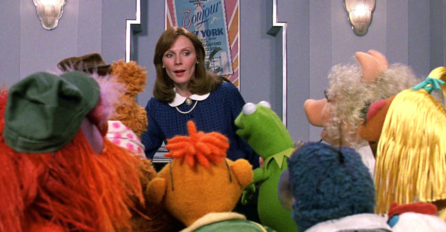 High Quality Beverly Crusher Meeting The Muppets Blank Meme Template