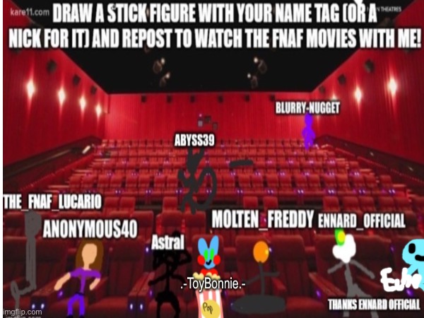 Join us for the movies | image tagged in movies | made w/ Imgflip meme maker