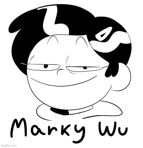 Marky Wu | image tagged in amphibia,marky wu | made w/ Imgflip meme maker