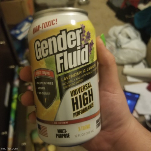Gender Fluid drink lmao | made w/ Imgflip meme maker