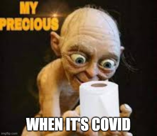 Kind of creepy ngl... | WHEN IT'S COVID | image tagged in coronavirus | made w/ Imgflip meme maker