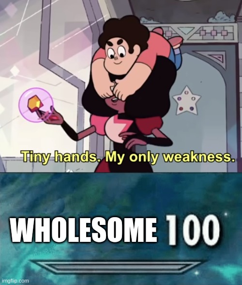 anybody remember steven universe? (before future kinda ruined it) | WHOLESOME | image tagged in skyrim skill meme | made w/ Imgflip meme maker