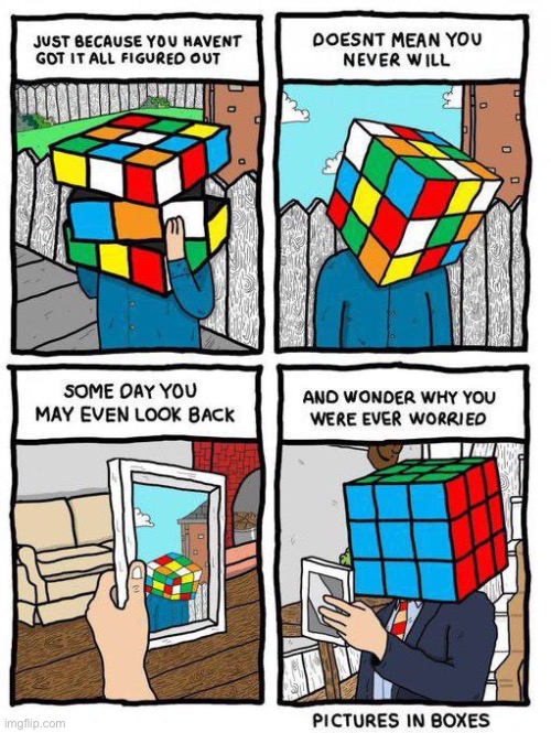 image tagged in comics/cartoons,rubik's cube,comics,wholesome content,wholesome,memes | made w/ Imgflip meme maker