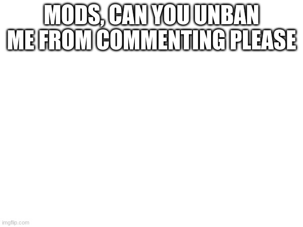 ok, i am sorry for what i had done | MODS, CAN YOU UNBAN ME FROM COMMENTING PLEASE | image tagged in sorry | made w/ Imgflip meme maker