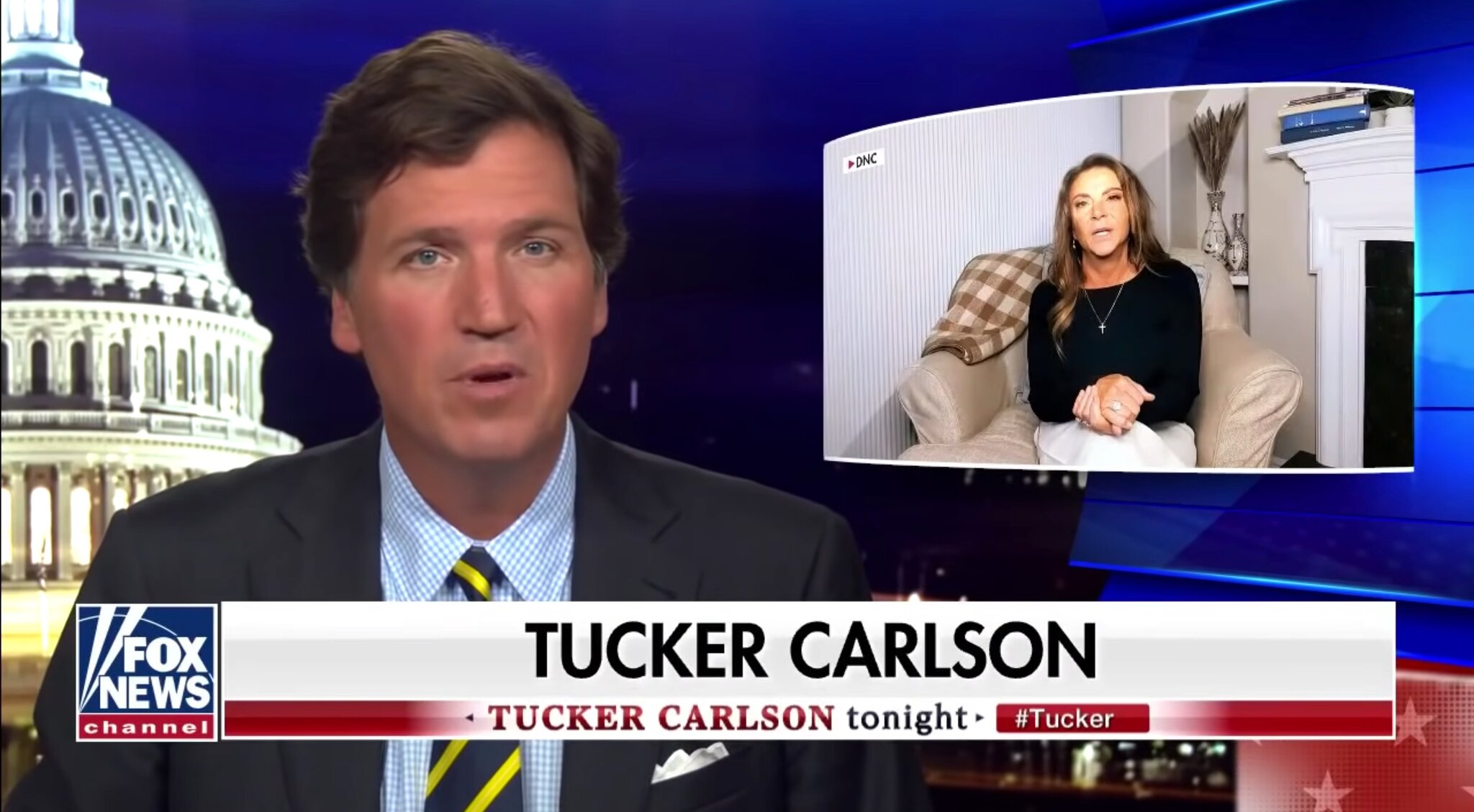 High Quality Fox News Tucker Carlson Blank Meme Template