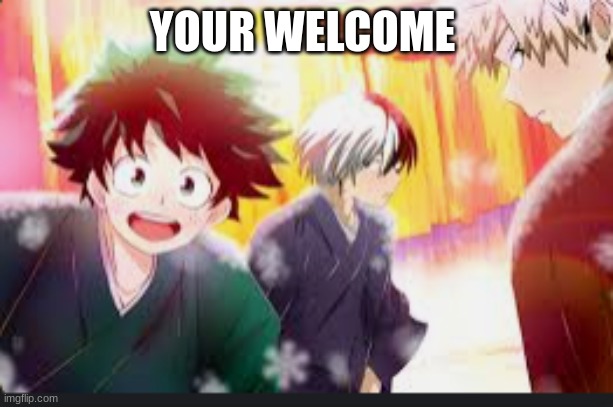 YOUR WELCOME | made w/ Imgflip meme maker