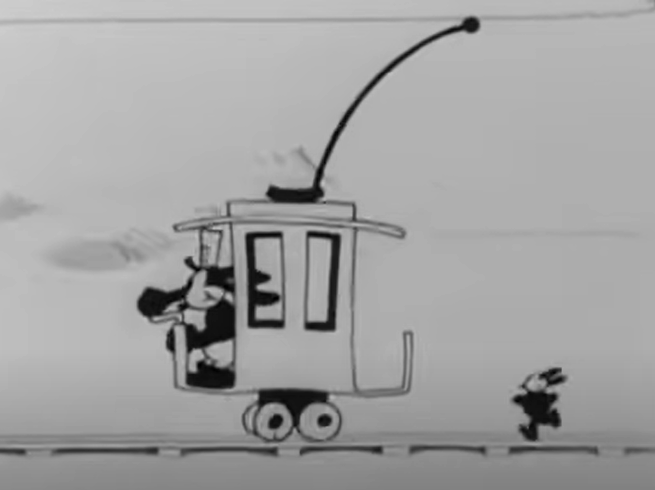 Oswald escapes another rabbit Blank Meme Template