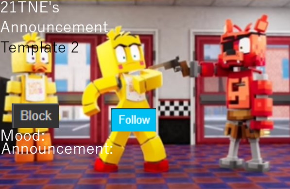 21TNE's 2nd Announcement Template Blank Meme Template
