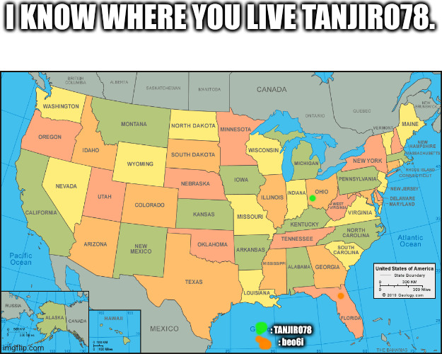 I KNOW WHERE YOU LIVE TANJIRO78. : TANJIRO78
: beo6i | made w/ Imgflip meme maker