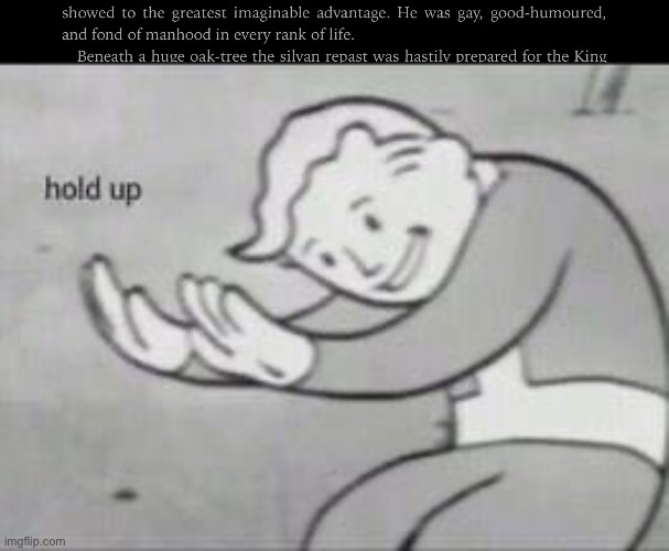 A Y O | image tagged in fallout hold up | made w/ Imgflip meme maker