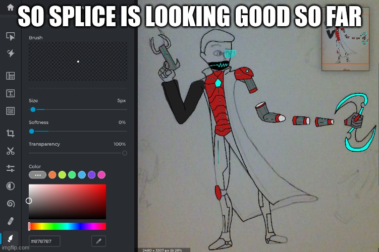 SO SPLICE IS LOOKING GOOD SO FAR | made w/ Imgflip meme maker