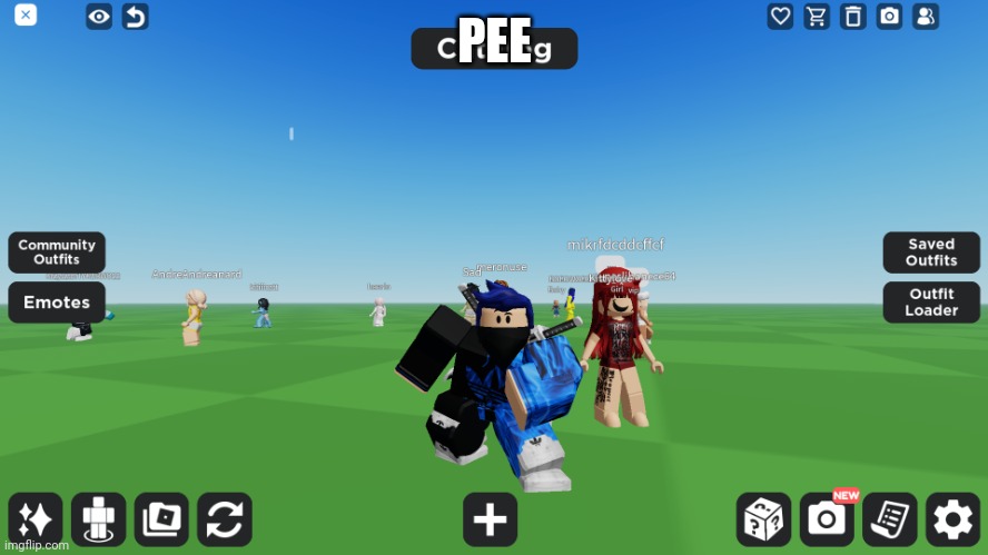 Pee (mod note: poo) | PEE | image tagged in pee | made w/ Imgflip meme maker