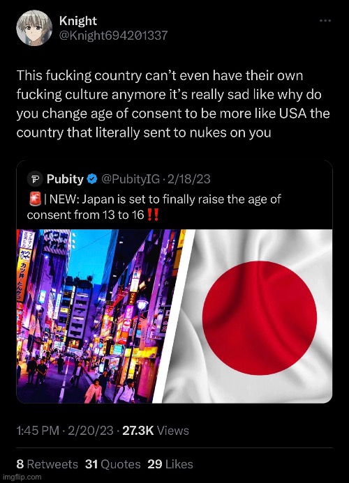 Japan W knight L | made w/ Imgflip meme maker