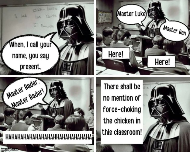 Darth Vader, Substitute | image tagged in darth vader | made w/ Imgflip meme maker