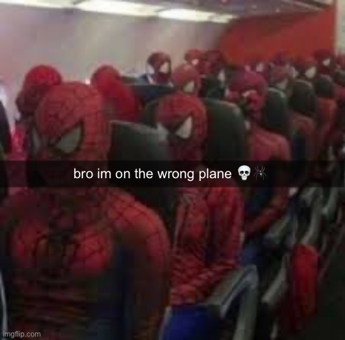 spdr 2 | bro im on the wrong plane 💀🕷️ | image tagged in bruh,lol,why are you reading this | made w/ Imgflip meme maker