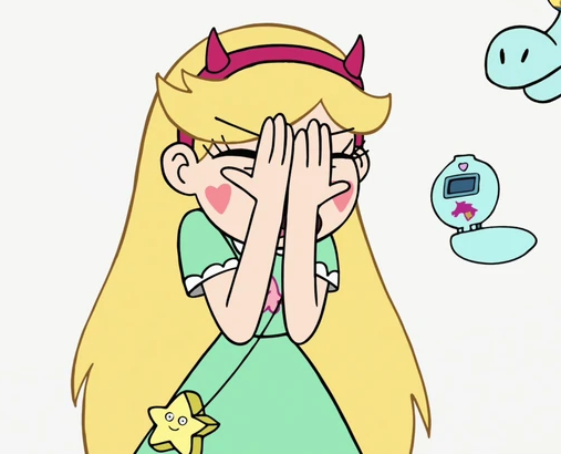 High Quality Star Butterfly Severe Facepalm Blank Meme Template
