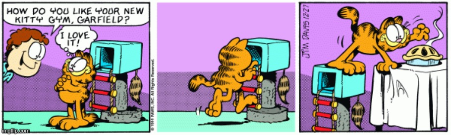 Garfield Comic #30 | image tagged in garfield,comics/cartoons | made w/ Imgflip meme maker
