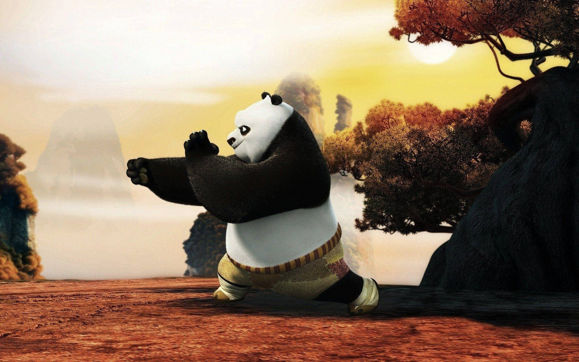 High Quality kung fu panda training Blank Meme Template