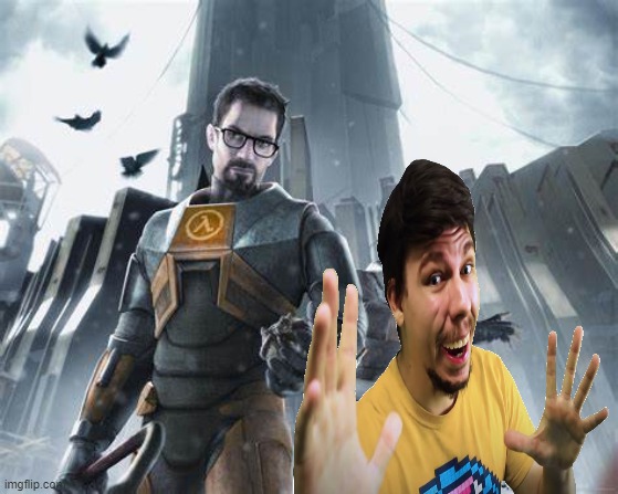 MrBeast in Half-Life 3 | made w/ Imgflip meme maker