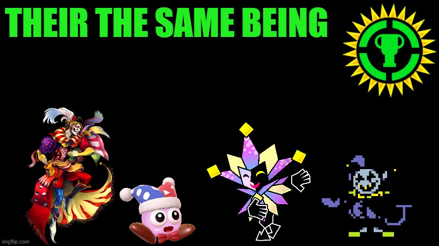 Game Theory Thumbnail | THEIR THE SAME BEING | image tagged in game theory thumbnail | made w/ Imgflip meme maker