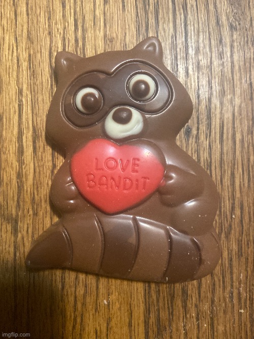 He’s too damn cute I can’t eat him | image tagged in chocolate | made w/ Imgflip meme maker