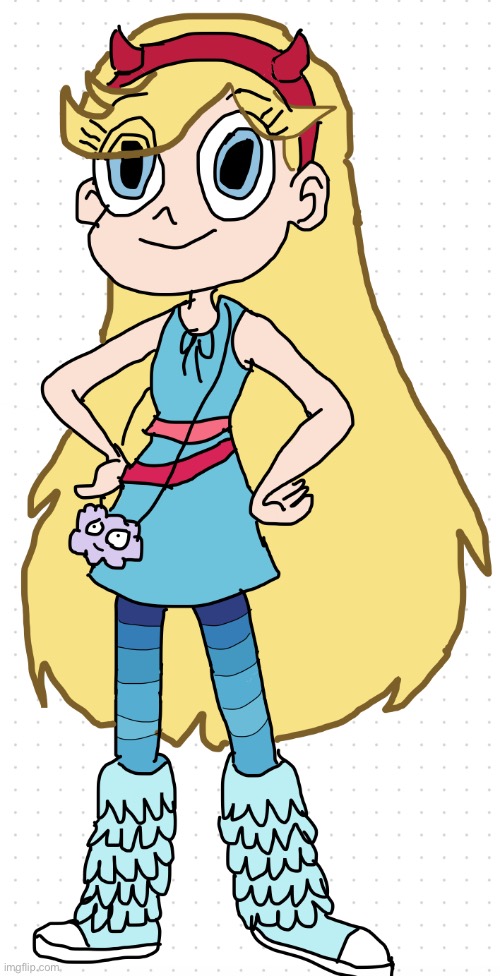 I have new found respect for the animators after trying to draw Star | image tagged in svtfoe,star butterlfy | made w/ Imgflip meme maker