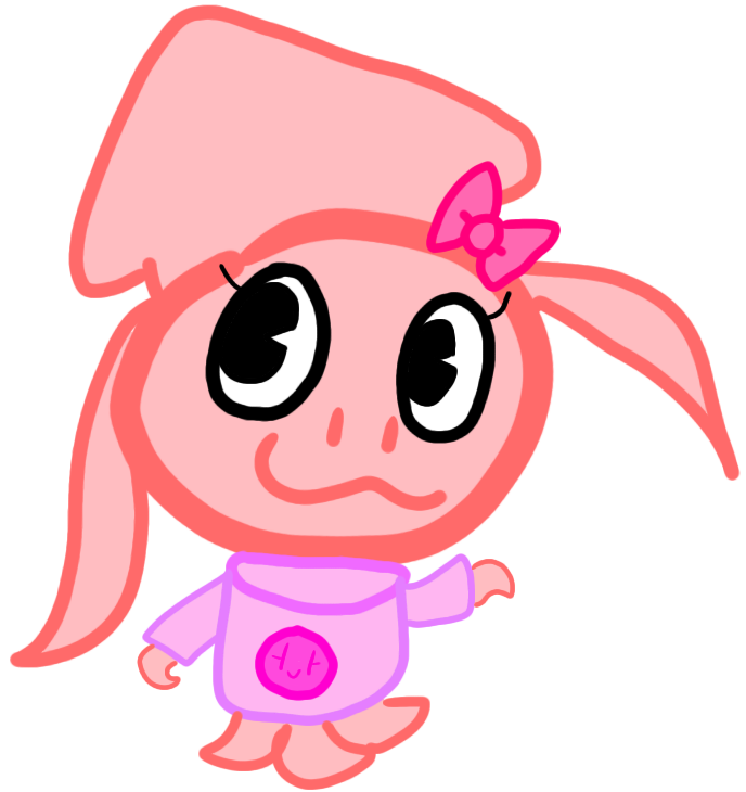 Amy the Squid (HTF) Blank Meme Template