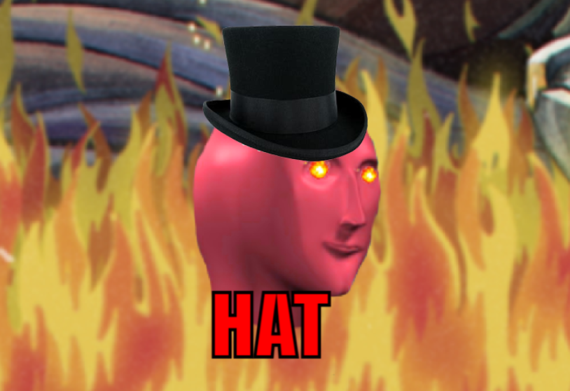 High Quality Hat Blank Meme Template