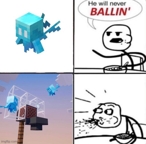 Ballin Animan Studios, but it's Pillagers in Minecraft (Meme)