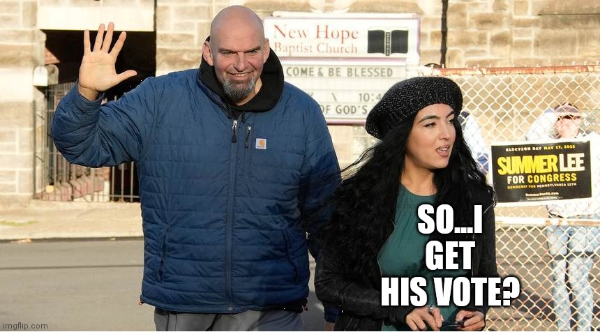 Uncle Festerman and weird wife | SO...I GET HIS VOTE? | image tagged in uncle festerman and weird wife | made w/ Imgflip meme maker