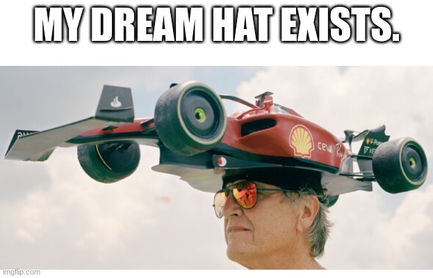 MY DREAM HAT EXISTS. | image tagged in memes | made w/ Imgflip meme maker