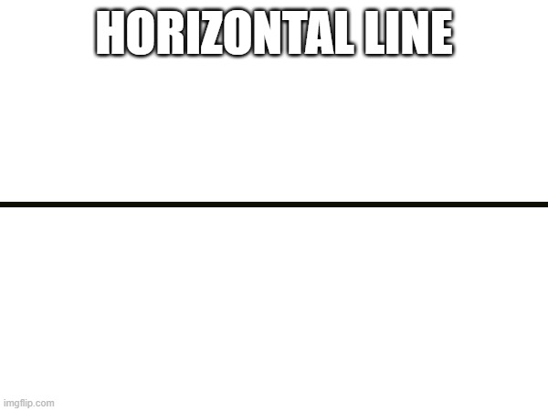 horizontal line | HORIZONTAL LINE | image tagged in memes | made w/ Imgflip meme maker