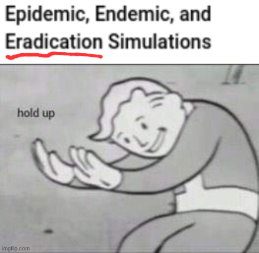 oh no | image tagged in fallout hold up,dark humor | made w/ Imgflip meme maker