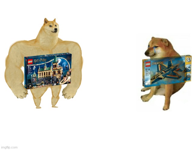 fine | image tagged in memes,buff doge vs cheems | made w/ Imgflip meme maker