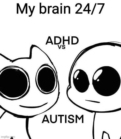 My brain 24/7 | image tagged in lgbtq | made w/ Imgflip meme maker