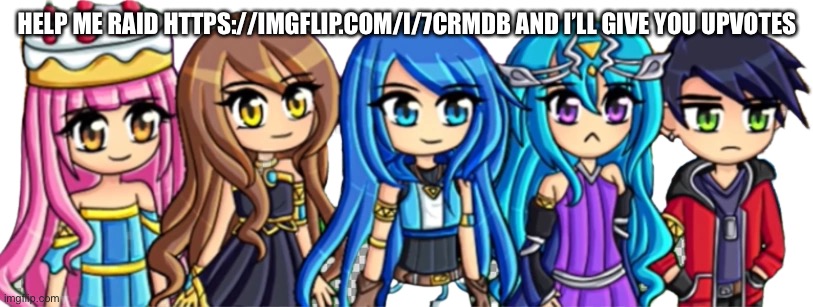 krew2 (transparent) | HELP ME RAID HTTPS://IMGFLIP.COM/I/7CRMDB AND I’LL GIVE YOU UPVOTES | image tagged in krew2 transparent | made w/ Imgflip meme maker