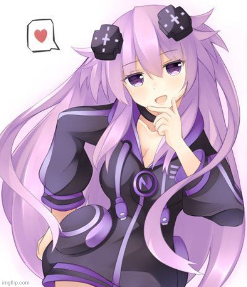 Oneesan Neptune | image tagged in hyperdimension neptunia | made w/ Imgflip meme maker