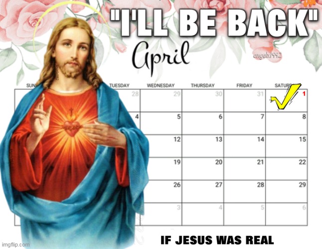 image tagged in jesus,jesus christ,april,april fools,trick,joker | made w/ Imgflip meme maker