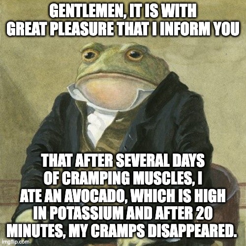 Avocados No More Cramps Imgflip avocados-no-more-cramps-imgflip