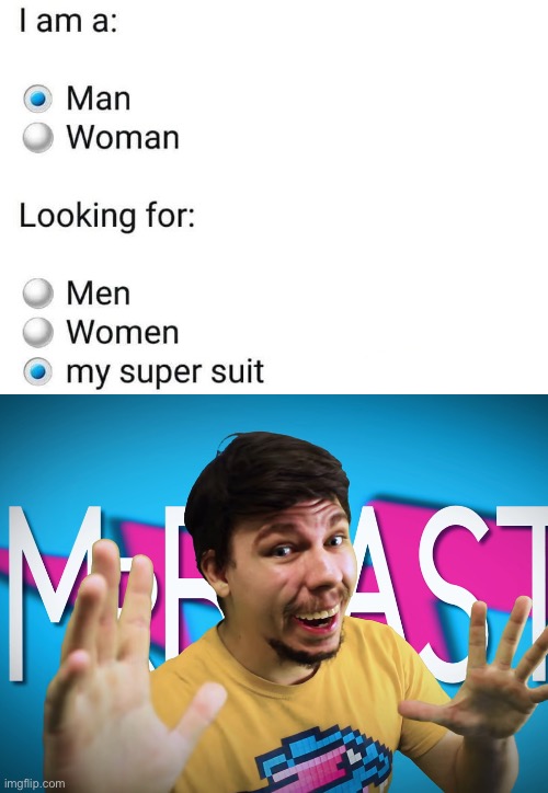 Its a mrbeast refrence now | made w/ Imgflip meme maker