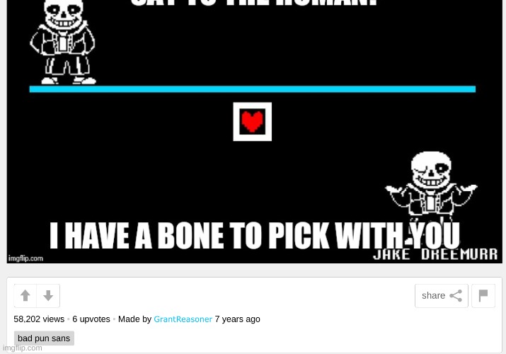 I was just flipping through randam images when I saw that poor mf that got 58k views but 6 upvotes | image tagged in bruh | made w/ Imgflip meme maker