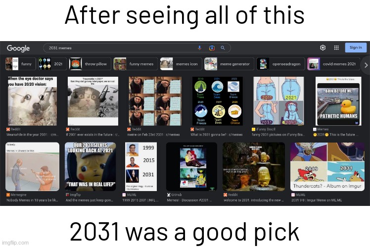 This stream will last | After seeing all of this; 2031 was a good pick | made w/ Imgflip meme maker