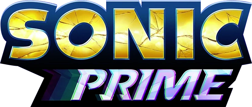 High Quality sonic prime logo Blank Meme Template