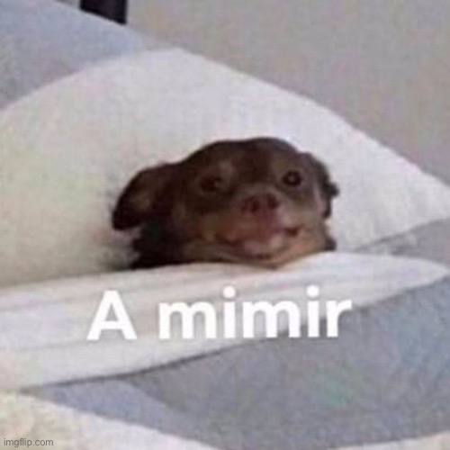 gn (I GET TO A MIMIR POST AGAIN) | image tagged in mimir | made w/ Imgflip meme maker